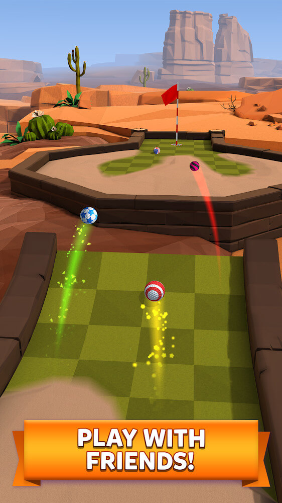 Golf Battle Mod 2.6.1 APK for Android Screenshot 1