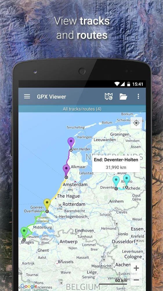 GPX Viewer PRO Mod 1.45.4 APK for Android Screenshot 1