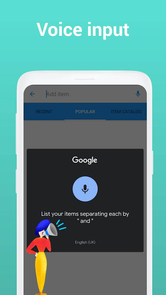 Grocery Shopping List Listonic Mod 8.1.7 APK for Android Screenshot 1