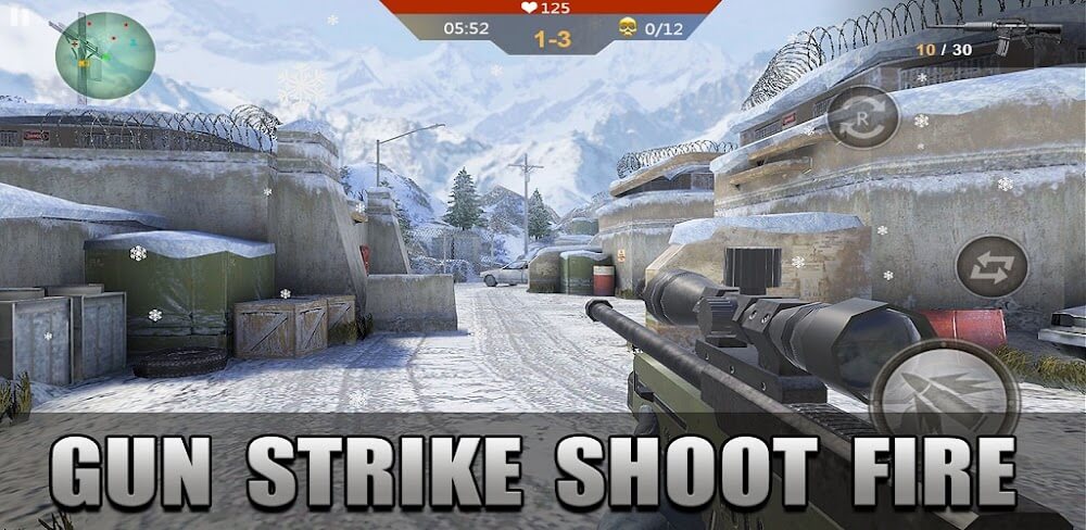 Gun Strike Shoot 3D Mod 2.1.1 APK feature