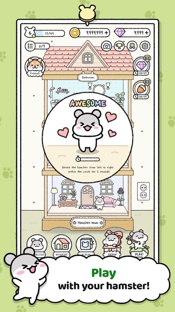 Hamster Town 1.1.209 APK feature
