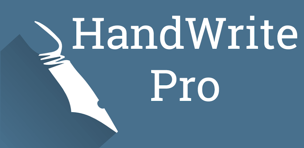 HandWrite Pro Mod 6.1 APK feature