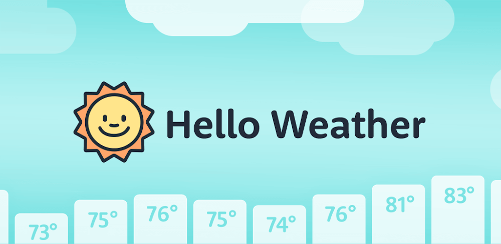 Hello Weather Mod 3.10 APK feature