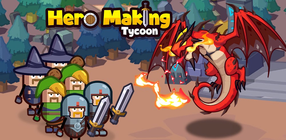 Hero Making Tycoon Mod 2.0.8 APK feature