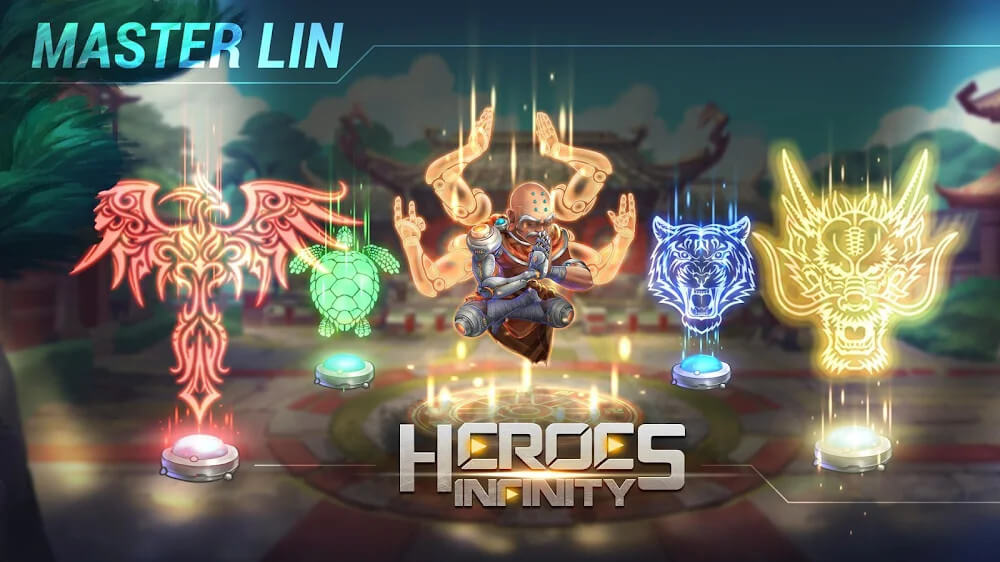 Heroes Infinity Mod 1.37.26 APK feature