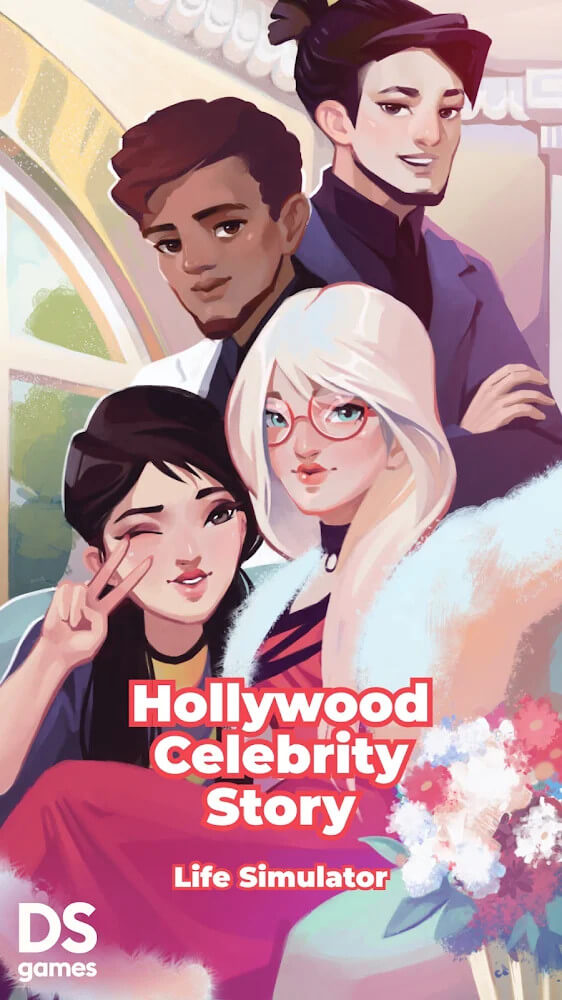 Hollywood Celebrity Story Mod 1.9.3 APK for Android Screenshot 1
