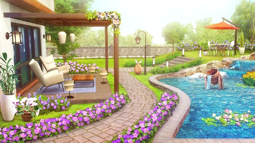 Home Design: My Dream Garden Mod 1.45.1 APK feature