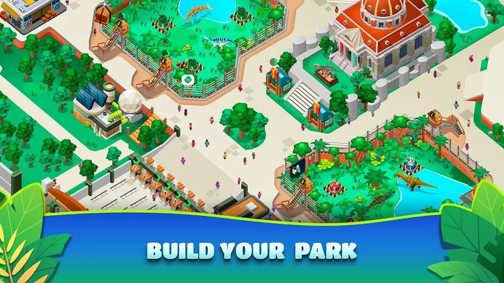 Idle Dinosaur Park Tycoon Mod 2.0.1 APK feature