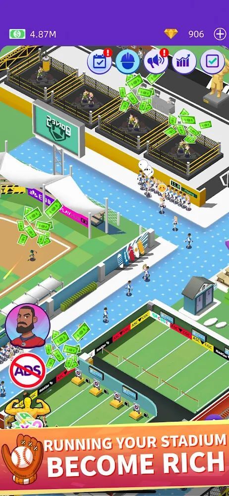 Idle GYM Sports 1.89 APK feature