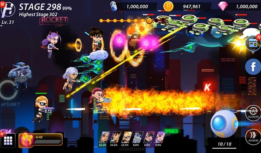 Idle Hero Z Mod 1.0.3 APK for Android Screenshot 1