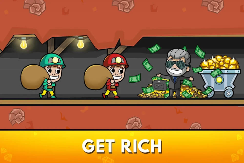 Idle Miner Tycoon 4.55.1 APK feature