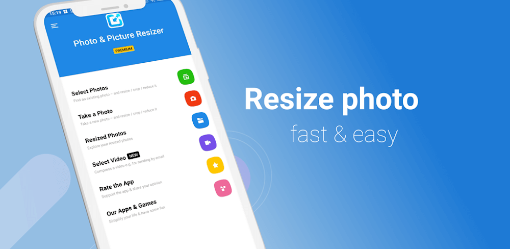 Photo & Picture Resizer 1.0.326 APK feature