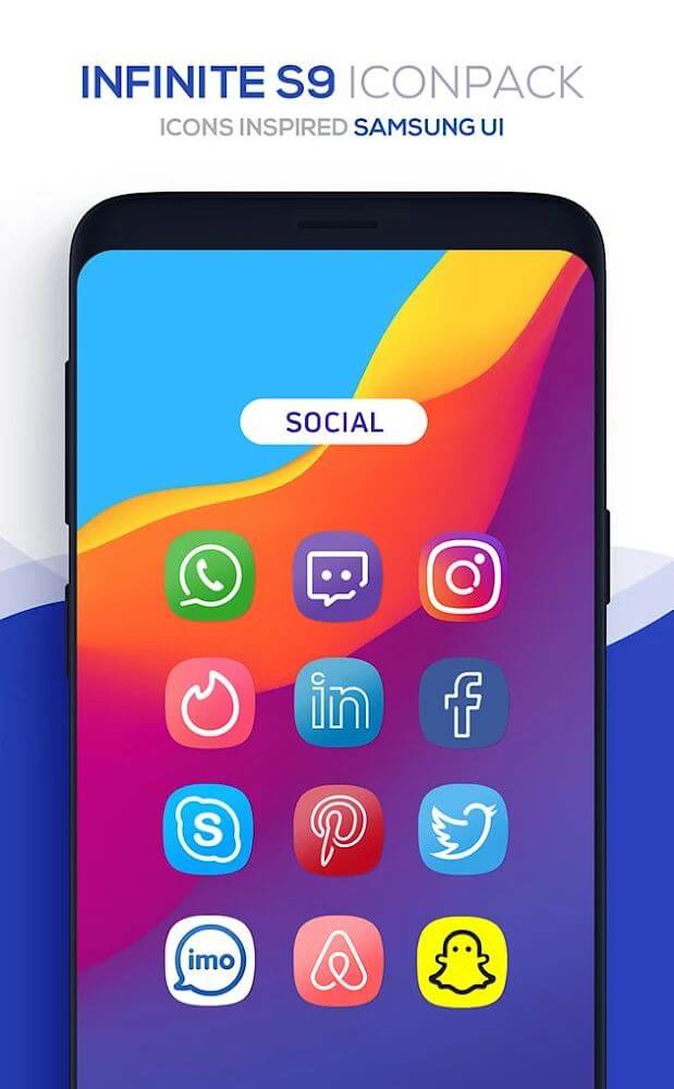 Infinite Icon Pack Mod 5.7 APK for Android Screenshot 1