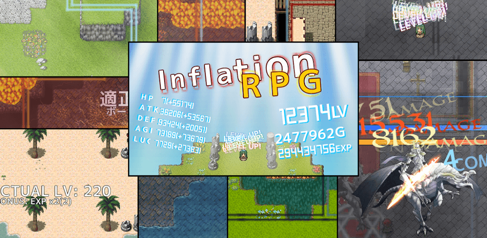 Inflation RPG Mod 1.7.2 APK feature