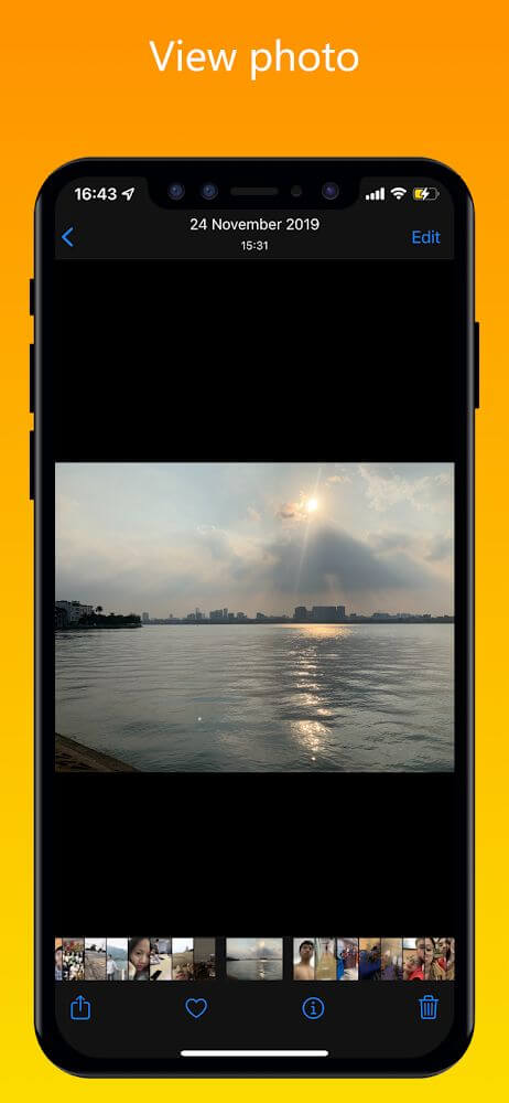 iPhoto – Gallery iOS 16 1.1.5 APK feature