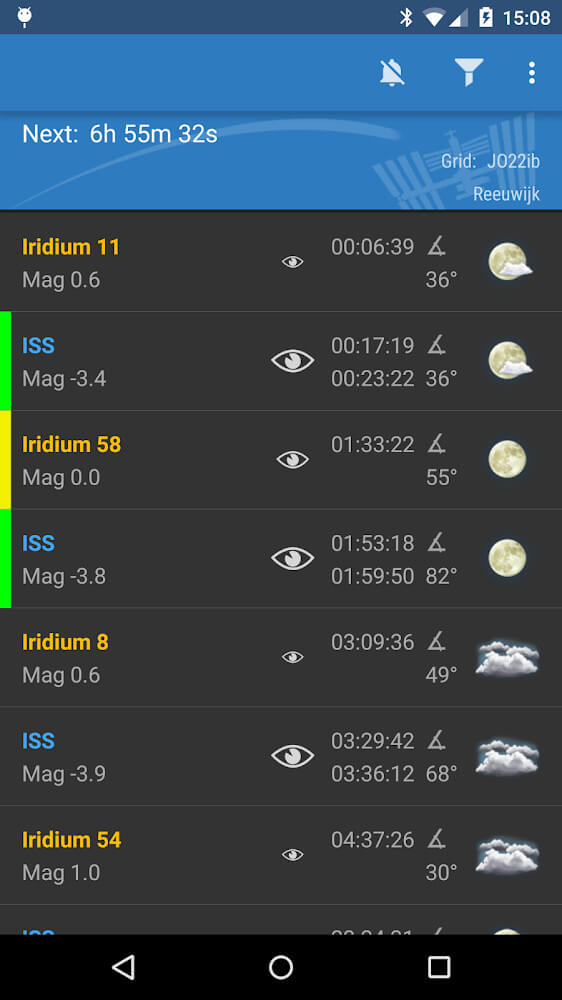 ISS Detector Pro 2.05.16 APK feature