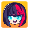 Kawaii Girls: Merge and Shoot Mod 1.6 APK for Android Icon