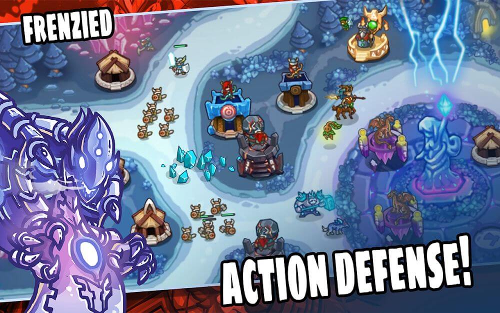 Kingdom Defense: The War of Empires Mod 1.5.7 APK feature