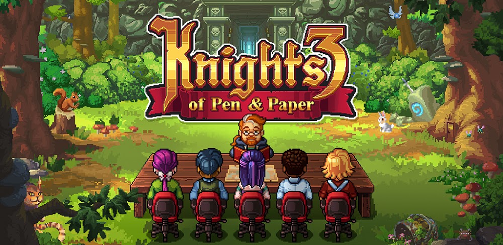 Knights of Pen and Paper 3 Mod 1.03.1 APK for Android Screenshot 1