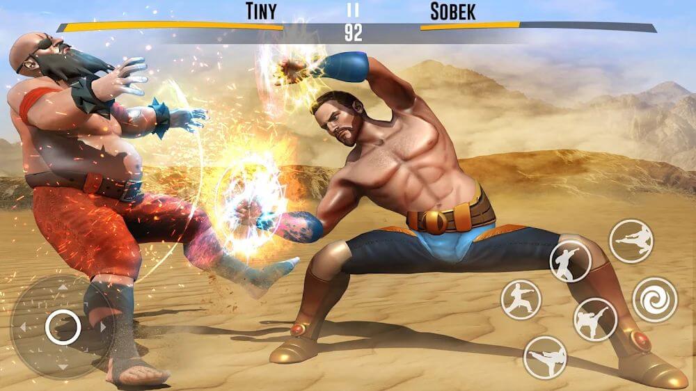 Kung Fu karate Game Offline 3D Mod 1.4 APK feature