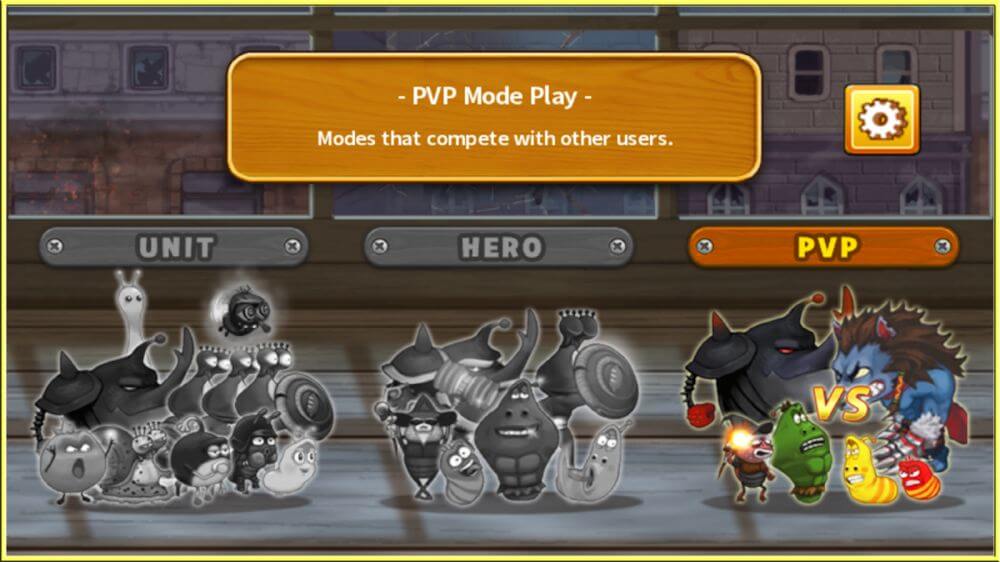 Larva Heroes: Battle League Mod 2.6.5 APK feature