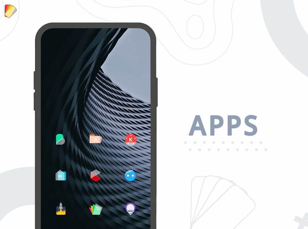 Layers Icon Pack Mod 9.8 APK feature