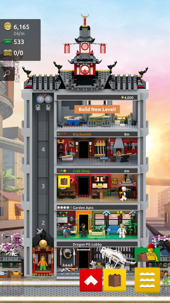 LEGO Tower Mod 1.26.1 APK feature