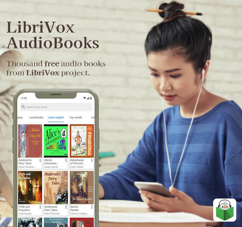 LibriVox AudioBooks Mod 2.8.4 APK for Android Screenshot 1