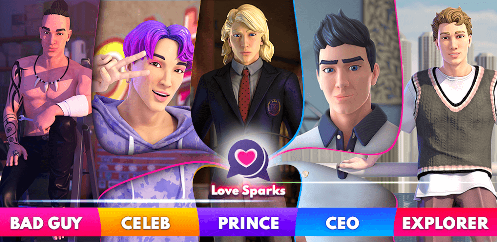 Love Sparks 2.30.0 APK feature