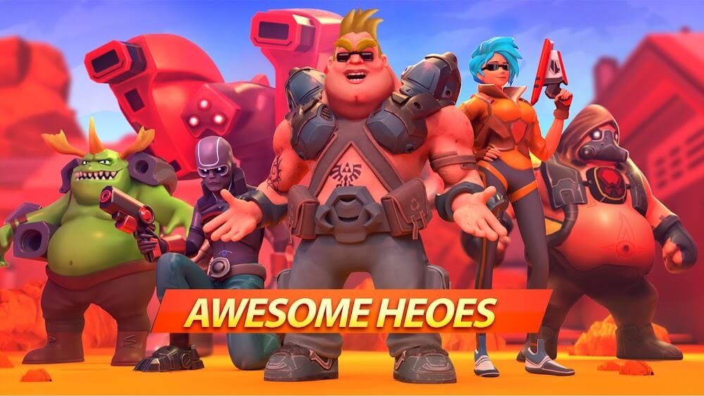 Mad Heroes Mod 1.5 APK feature