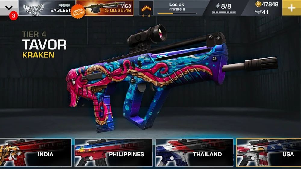 Major Gun 4.2.5 APK feature