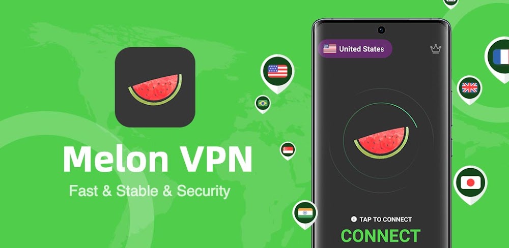 Melon VPN Mod 7.9.905 APK feature