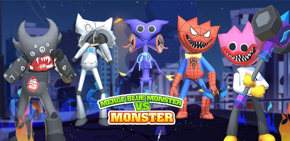 Merge Blue Monster vs Monster Mod 1.06 APK feature