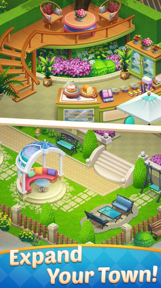 Merge Town – Decor Mansion Mod 0.4.0 APK for Android Screenshot 1