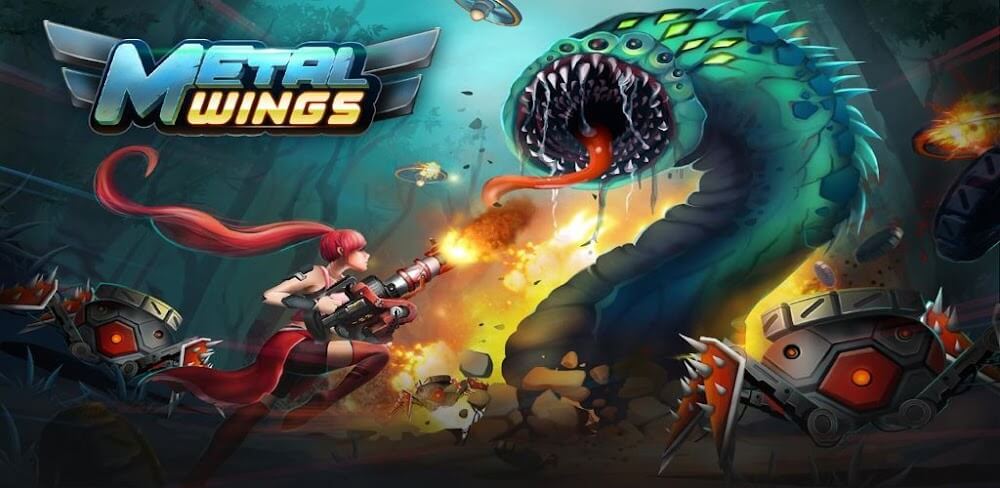 Metal Wing: Super Soldiers 13.0 APK feature