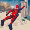 Miami Rope Hero Spider Mod icon