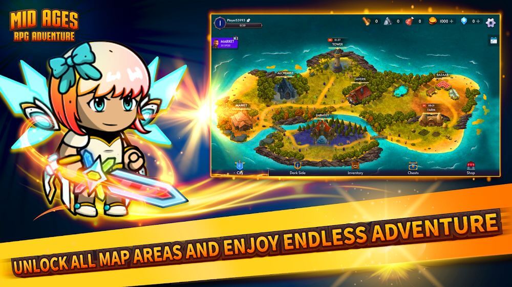 Mid Ages: RPG Adventure 0.8060 APK feature