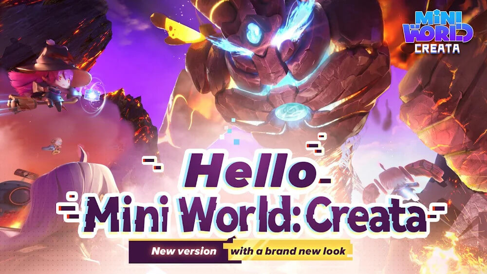 Mini World: CREATA Mod 1.6.1 APK feature
