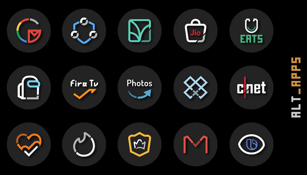 Minma Icon Pack Mod 2.5 APK feature