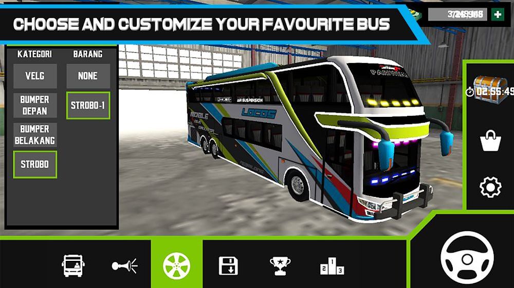 Mobile Bus Simulator Mod 1.0.5 APK feature