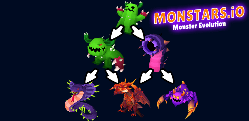 Monstars.io: Monster Evolution Mod 35.0 APK feature