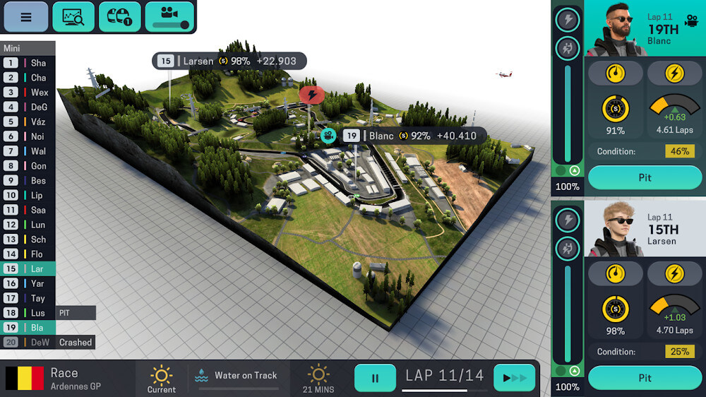 Motorsport Manager Mobile 3 1.2.0 APK feature