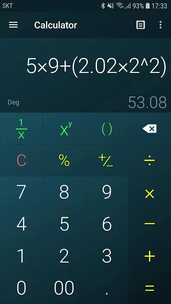 Multi Calculator 1.8.0 b441 APK feature