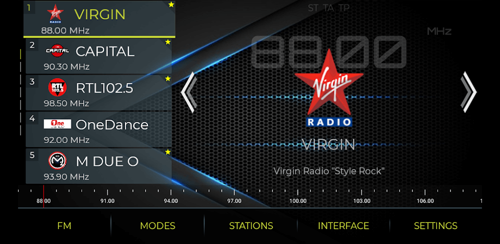 NavRadio+ 0.2.75 APK feature