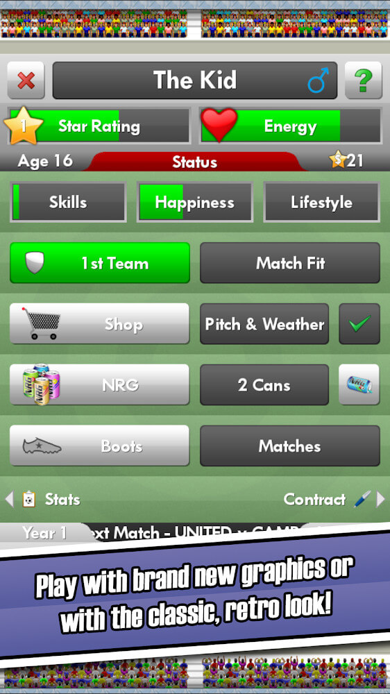 New Star Soccer Mod 4.28 APK feature