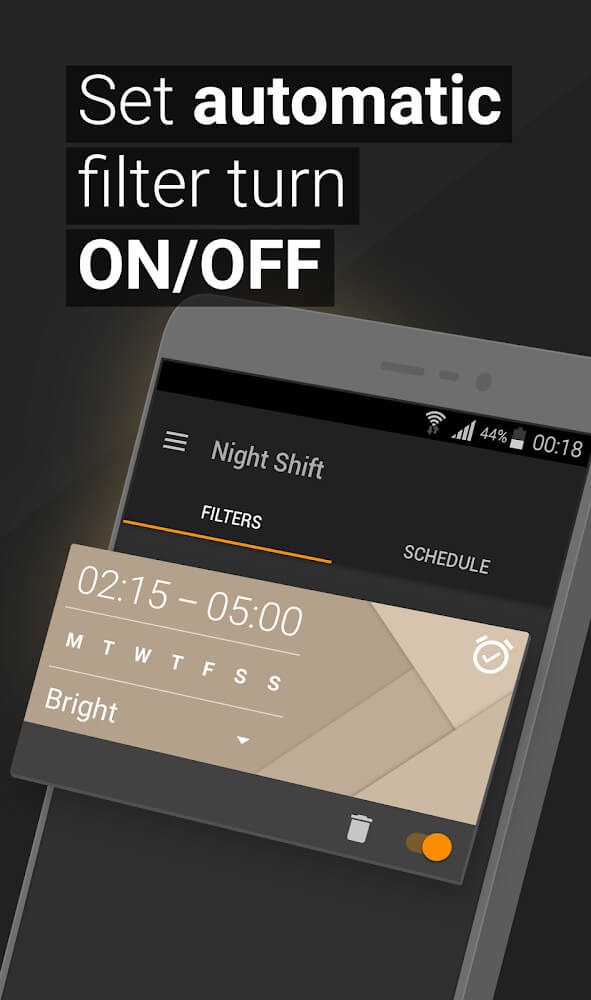 Night Shift Pro 4.11.1 APK feature