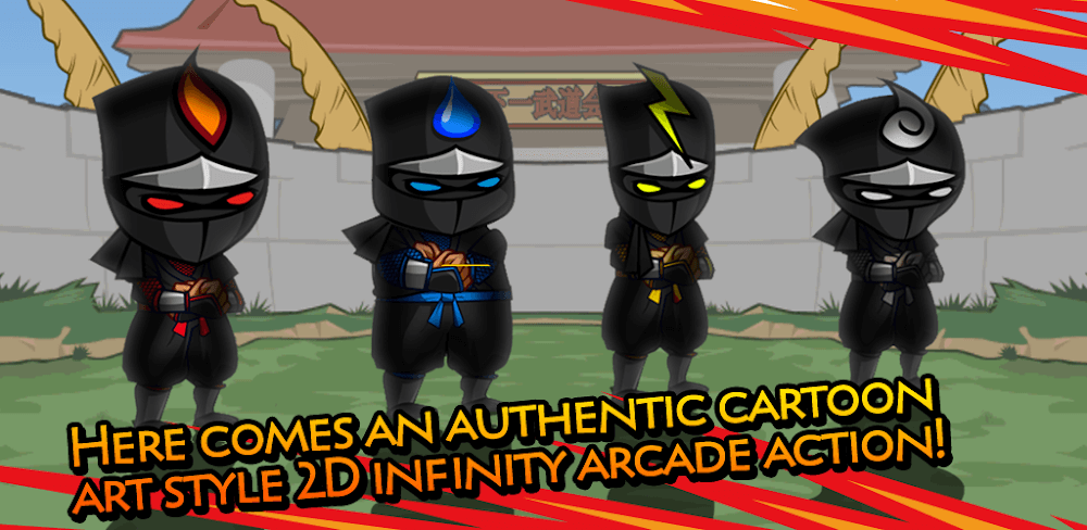 Ninjas Infinity 2.7 APK feature