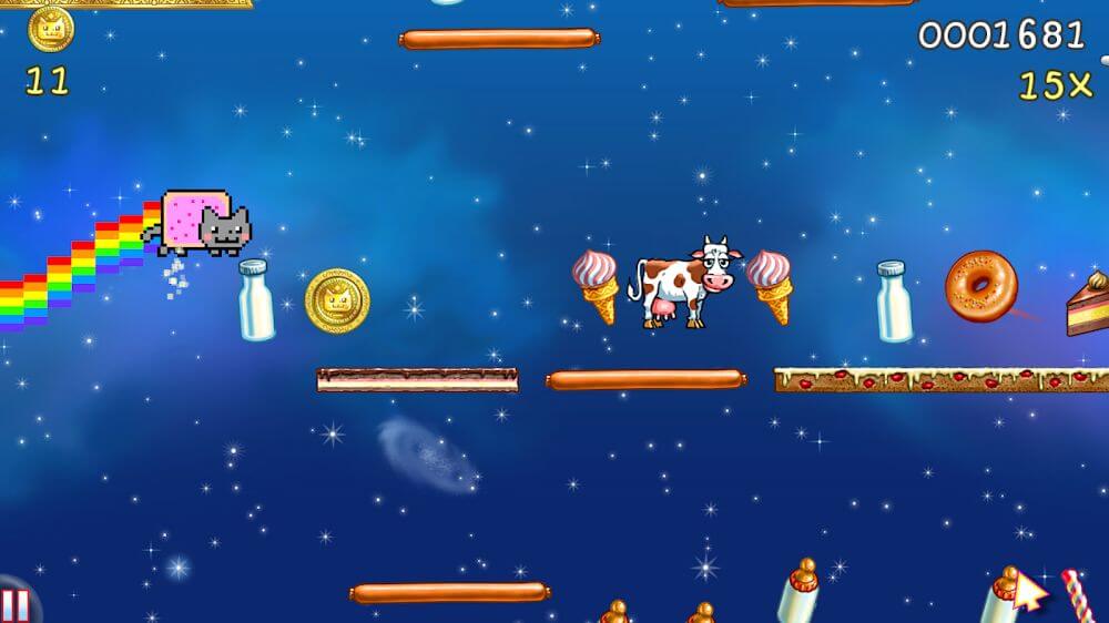 Nyan Cat: Lost In Space Mod 11.3.7 APK feature