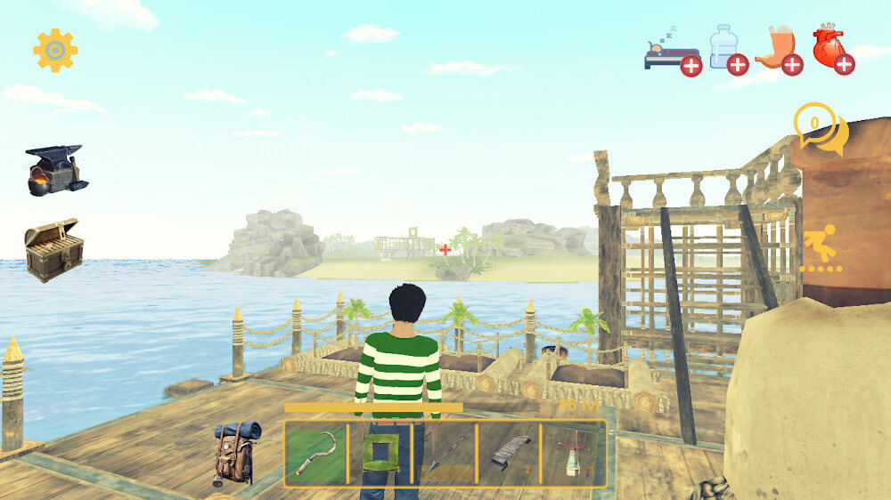 Ocean Survival: Multiplayer Mod 65.0 APK feature