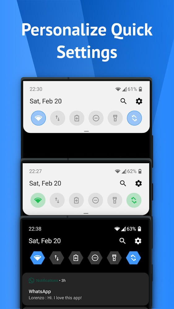 One Shade 18.5.6 APK feature